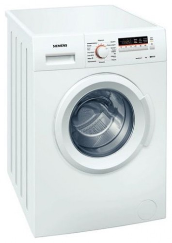 Máquina de lavar Siemens WM 12B263 Foto, características