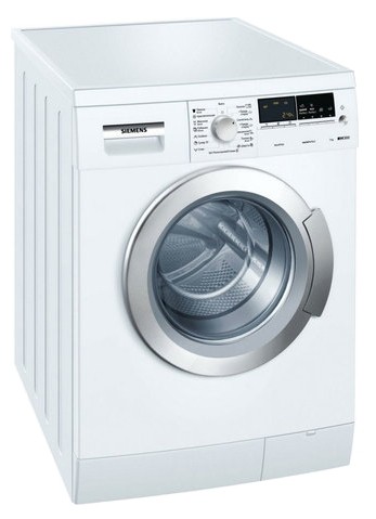 Máquina de lavar Siemens WM 12E447 Foto, características
