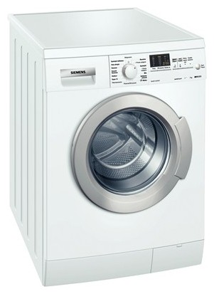 çamaşır makinesi Siemens WM 12E48 A fotoğraf, özellikleri