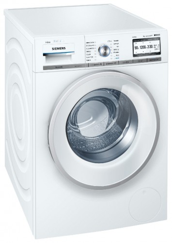 Máquina de lavar Siemens WM 12T460 Foto, características