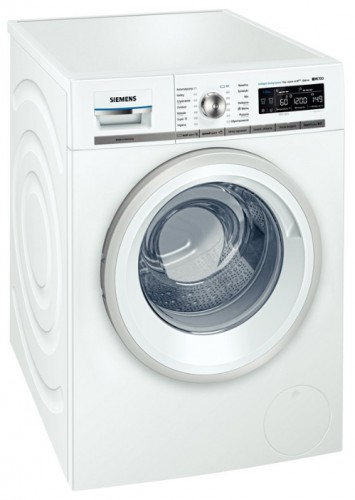 Máquina de lavar Siemens WM 12W690 Foto, características