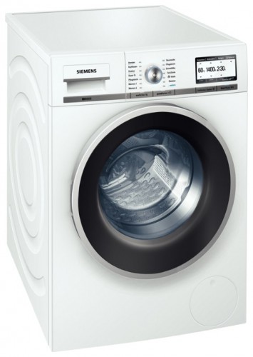 çamaşır makinesi Siemens WM 14Y740 fotoğraf, özellikleri