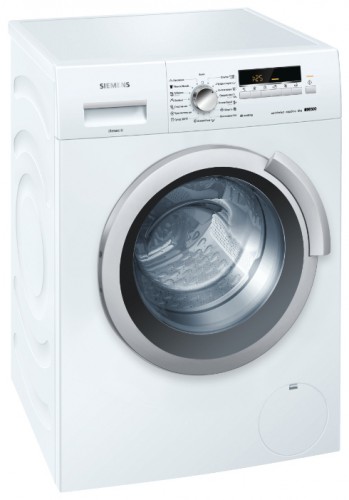 Máquina de lavar Siemens WS 10K246 Foto, características