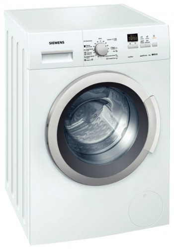 Máquina de lavar Siemens WS 10O140 Foto, características