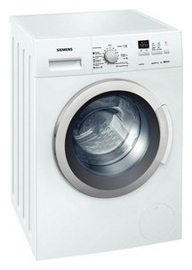 Tvättmaskin Siemens WS 10O160 Fil, egenskaper