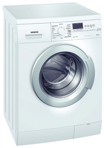 Tvättmaskin Siemens WS 10X47 A Fil, egenskaper