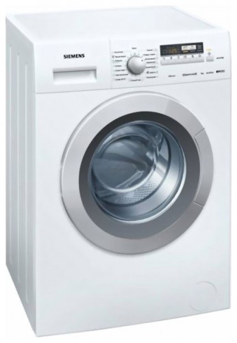 Máquina de lavar Siemens WS 12G240 Foto, características