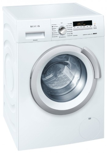 Tvättmaskin Siemens WS 12K24 M Fil, egenskaper