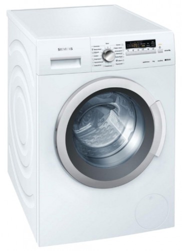 Máquina de lavar Siemens WS 12K247 Foto, características