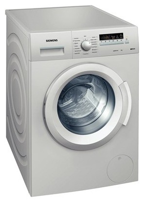 Máquina de lavar Siemens WS 12K26 S Foto, características