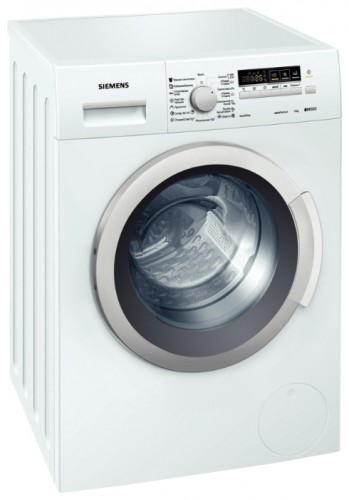 Máquina de lavar Siemens WS 12O240 Foto, características