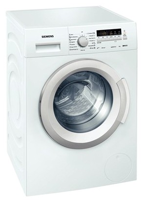 Máquina de lavar Siemens WS12K261 Foto, características
