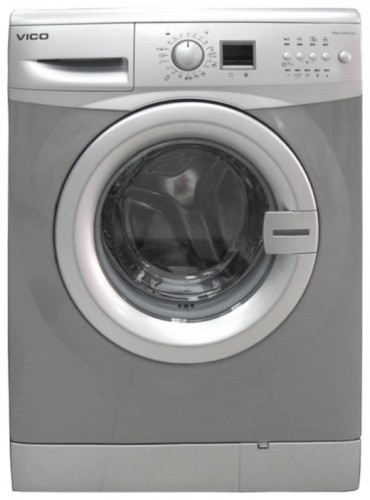 Tvättmaskin Vico WMA 4585S3(S) Fil, egenskaper