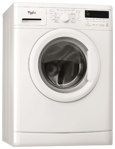 वॉशिंग मशीन Whirlpool AWO/C 61203 P तस्वीर, विशेषताएँ