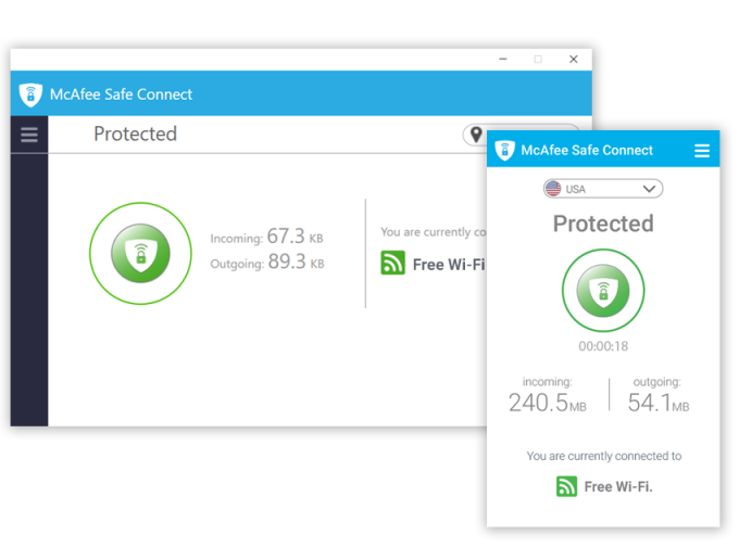 McAfee Safe Connect VPN (1 Year / 5 Devices), 19.75$