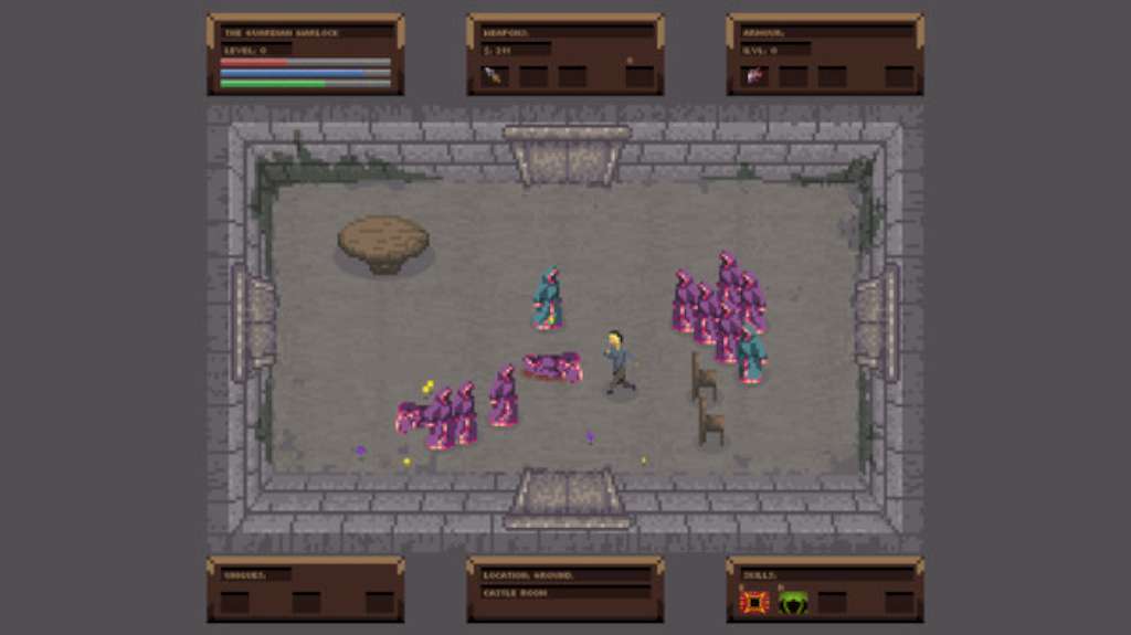 No Turning Back: The Pixel Art Action-Adventure Roguelike Steam CD Key, 0.68$