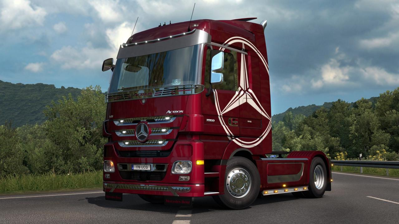 Euro Truck Simulator 2 - Actros Tuning Pack DLC EU Steam Altergift, 2.75$