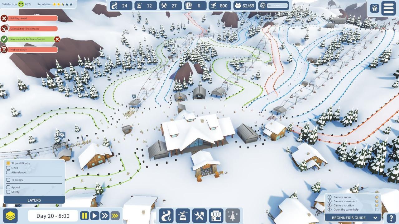 Snowtopia: Ski Resort Builder Steam CD Key, 0.4$