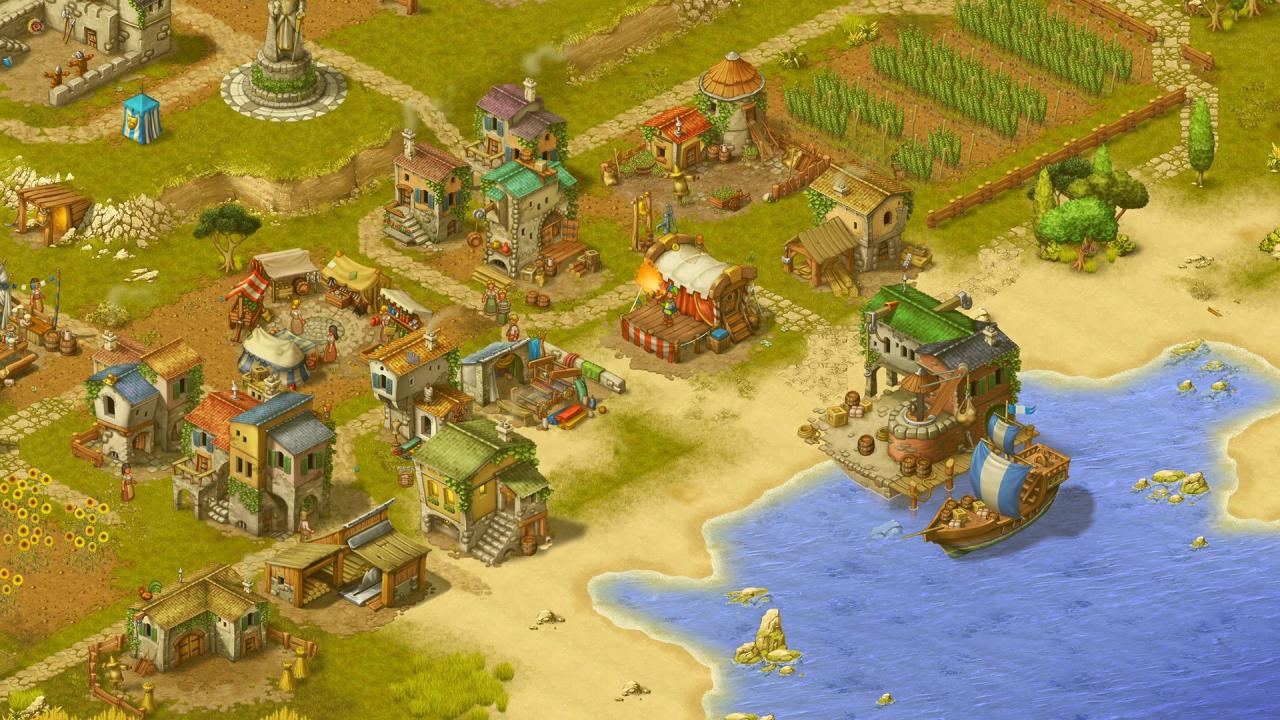 Townsmen - A Kingdom Rebuilt: The Seaside Empire DLC Steam CD Key, 2.34$