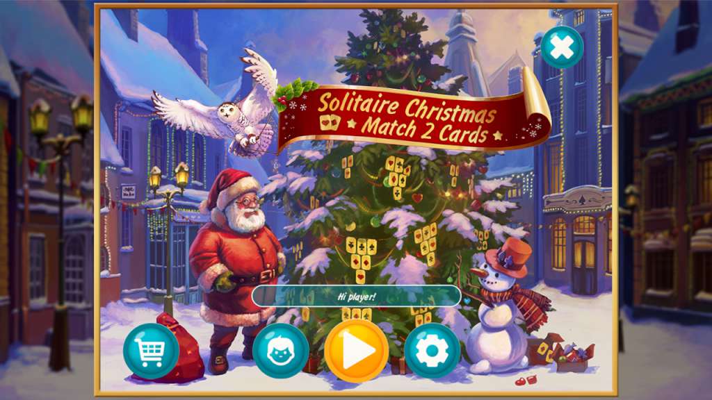 Solitaire Christmas. Match 2 Cards Steam CD Key, 1.01$
