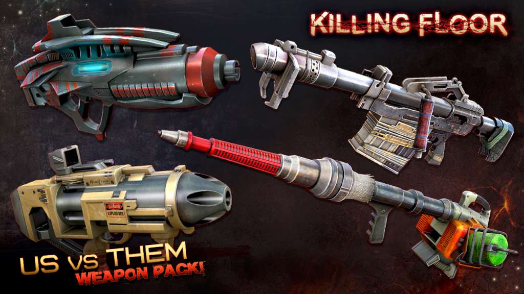 Killing Floor - Community Weapons Pack 3 - Us Versus Them Total Conflict Pack DLC Steam CD Key, 0.85$