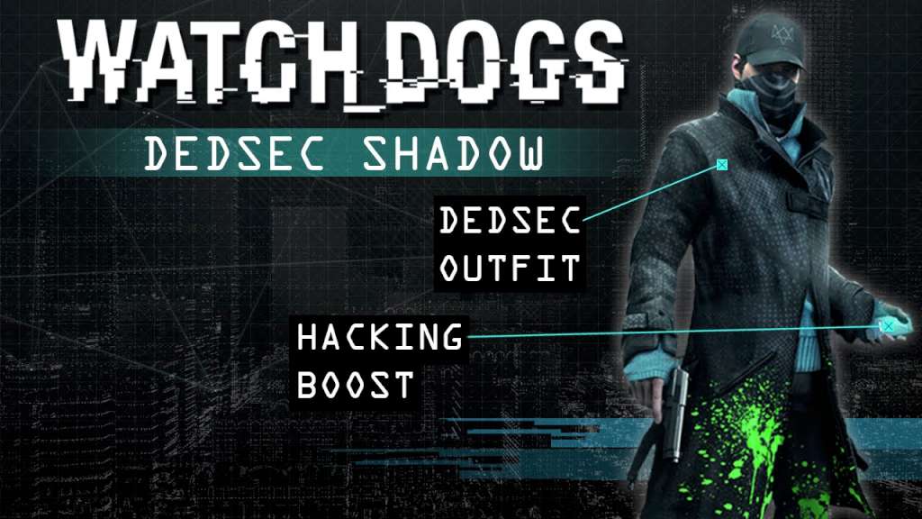 Watch Dogs - DEDSEC Outfit + Chicago South Club Skin Pack DLC EU PS3 CD Key, 2.95$
