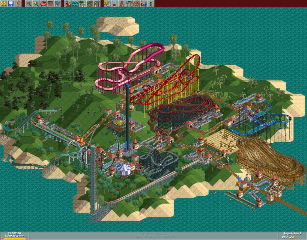 RollerCoaster Tycoon: Deluxe Steam Gift, 101.68$