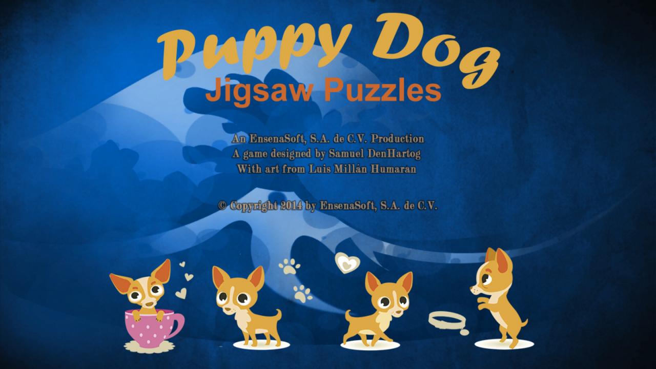 Puppy Dog: Jigsaw Puzzles Steam CD Key, 4.16$