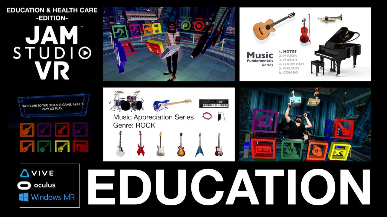 Jam Studio VR - Education & Health Care Edition Steam CD Key, 22.59$