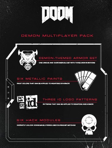 Doom - Demon Multiplayer Pack DLC US XBOX One CD Key, 3.38$