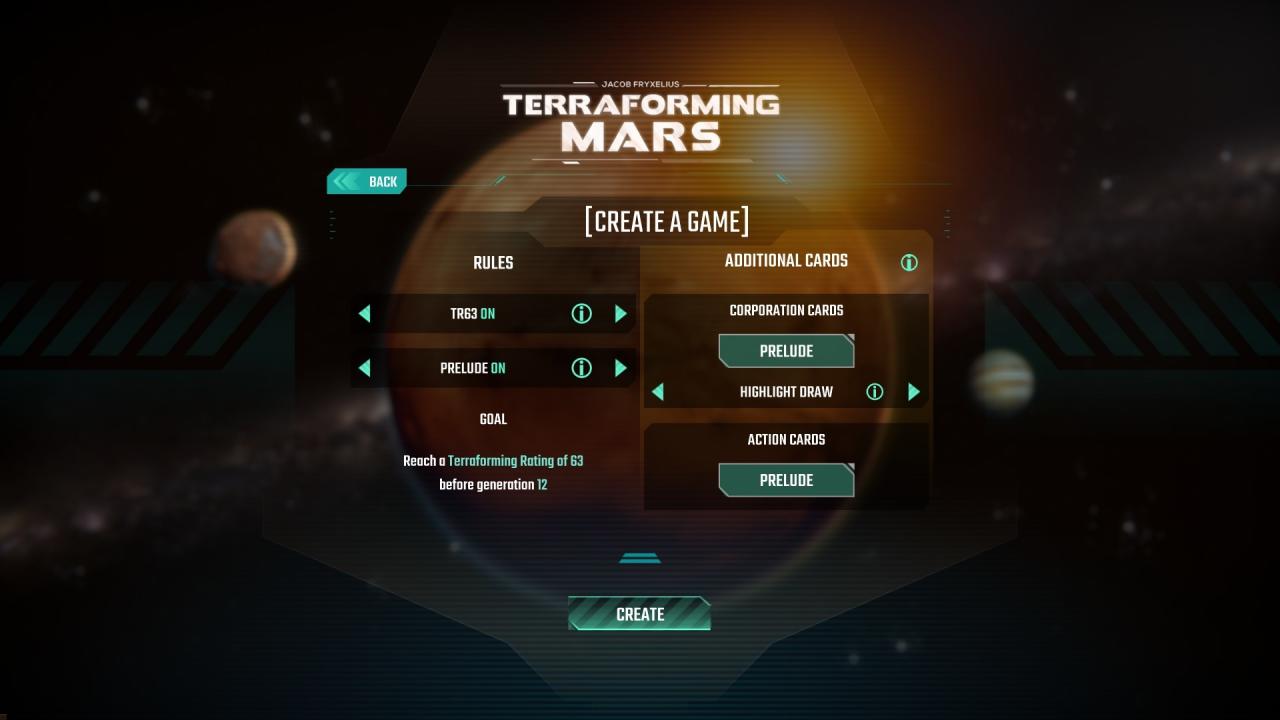 Terraforming Mars - Prelude DLC Steam CD Key, 2.54$