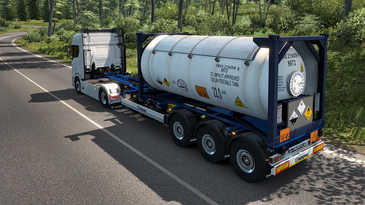 Euro Truck Simulator 2 - Krone Trailer Pack DLC EU Steam Altergift, 2.75$