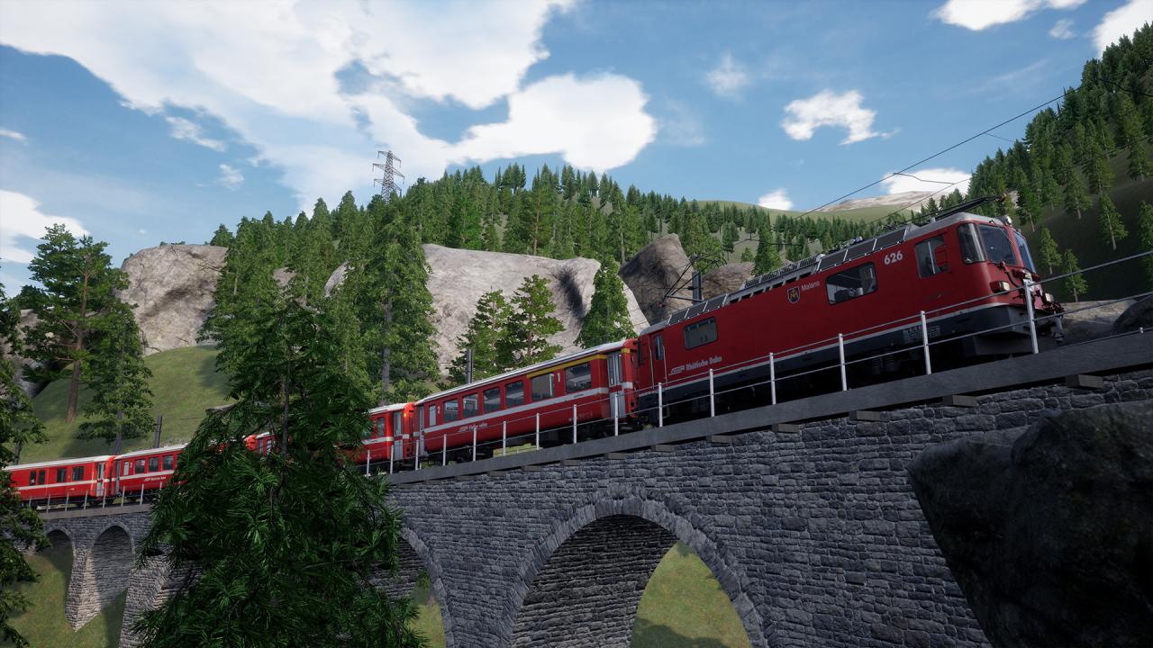 Train Sim World 2 - Arosalinie: Chur - Arosa Route Add-On DLC Steam Altergift, 36.57$