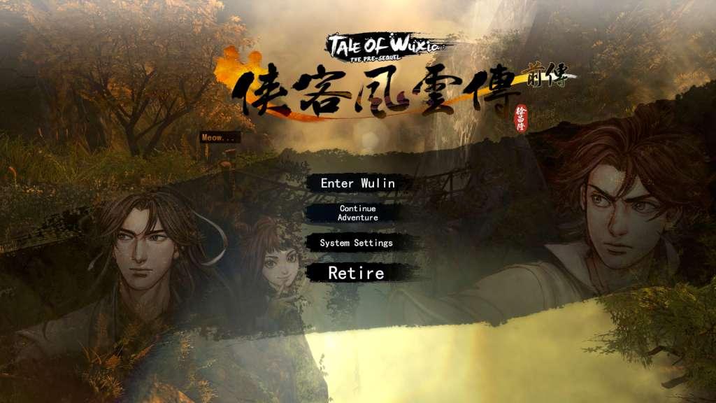 侠客风云传前传(Tale of Wuxia: The Pre-Sequel) Steam CD Key, 9.03$