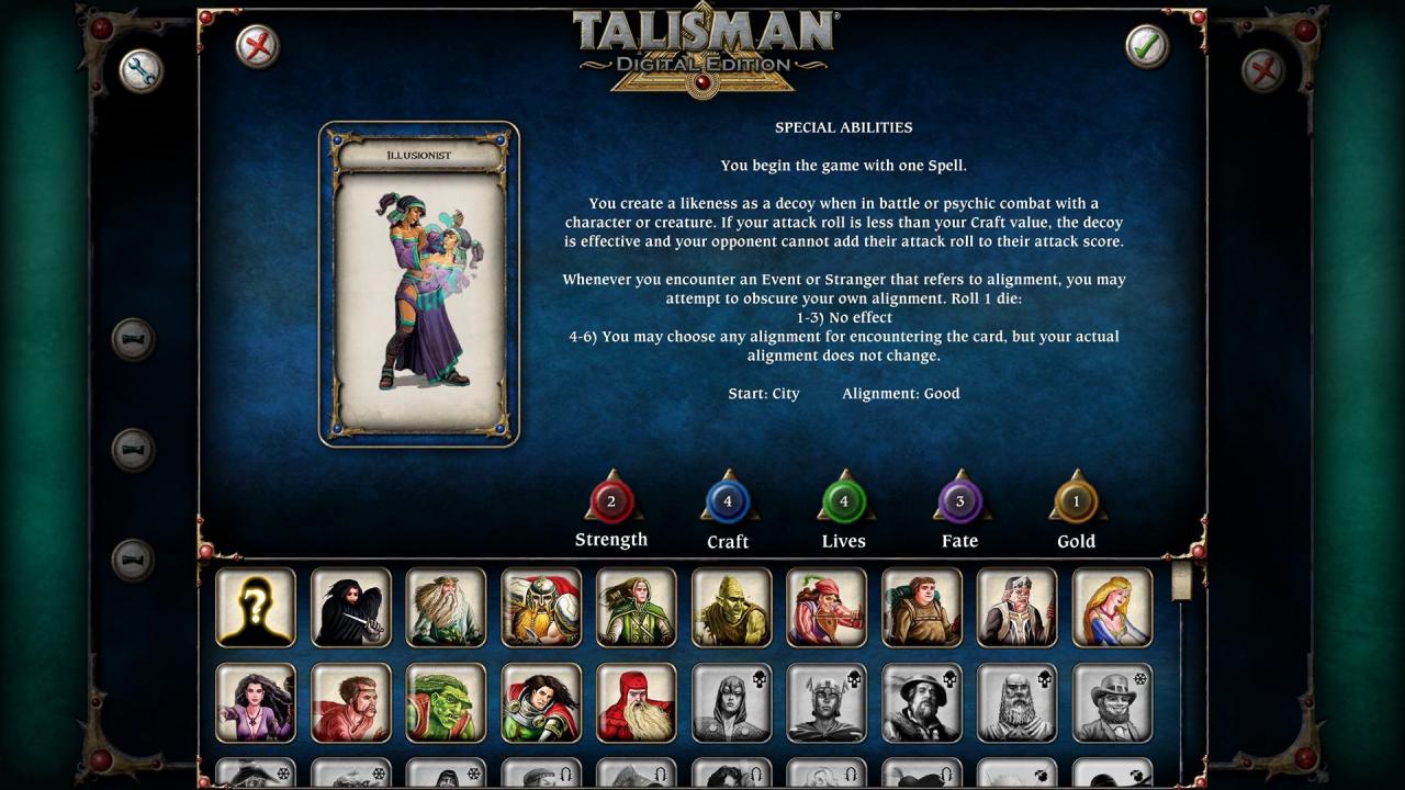 Talisman - Character Pack #11 - Illusionist DLC Steam CD Key, 0.8$