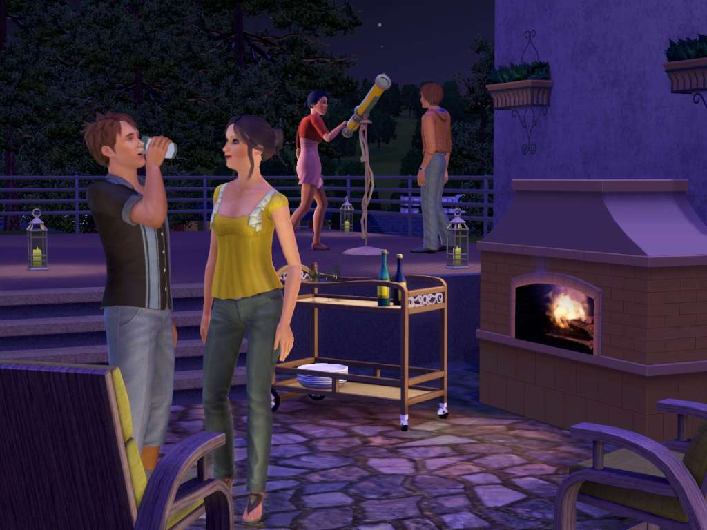 The Sims 3 + Outdoor Living Stuff Pack Origin CD Key, 4.37$