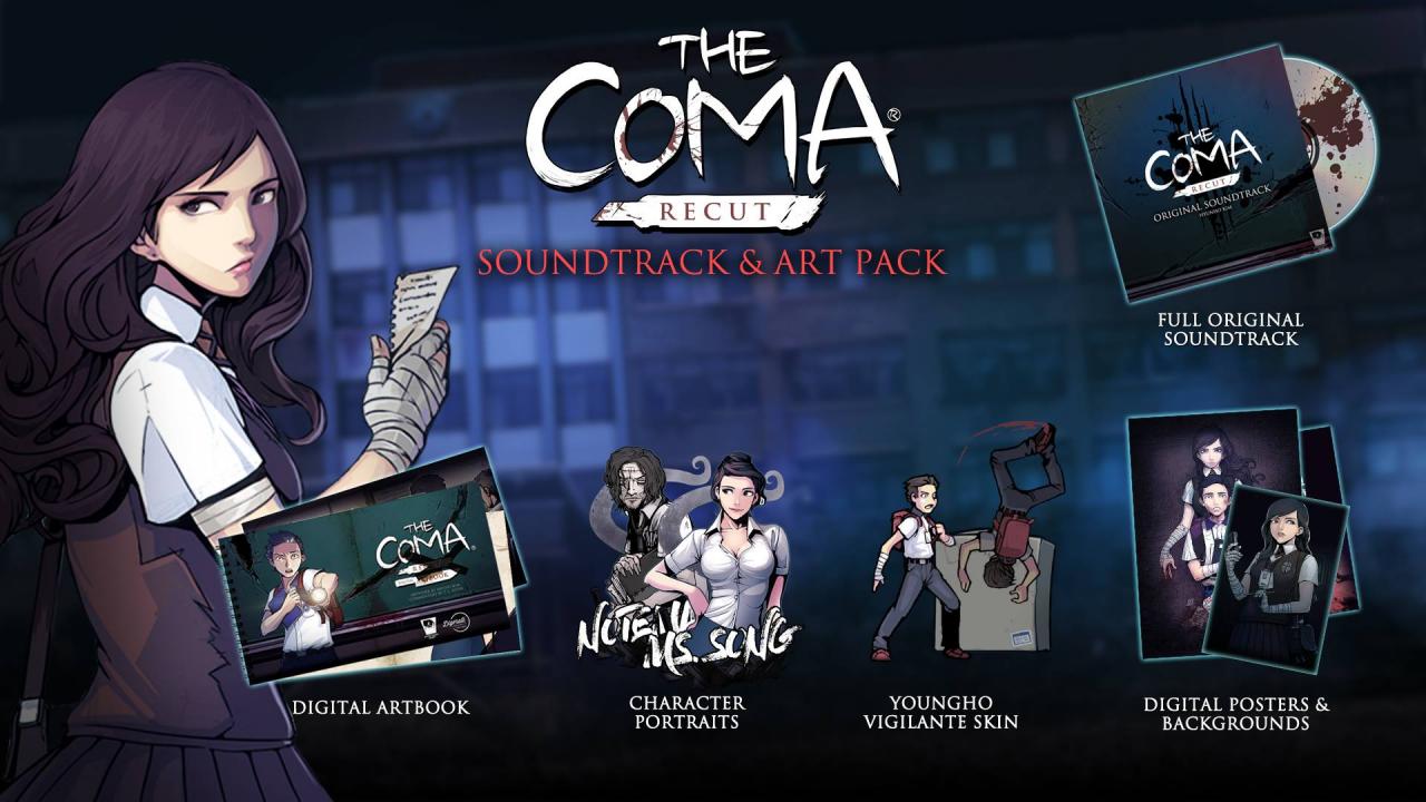 The Coma: Recut - Soundtrack & Art Pack DLC Steam CD Key, 1.53$