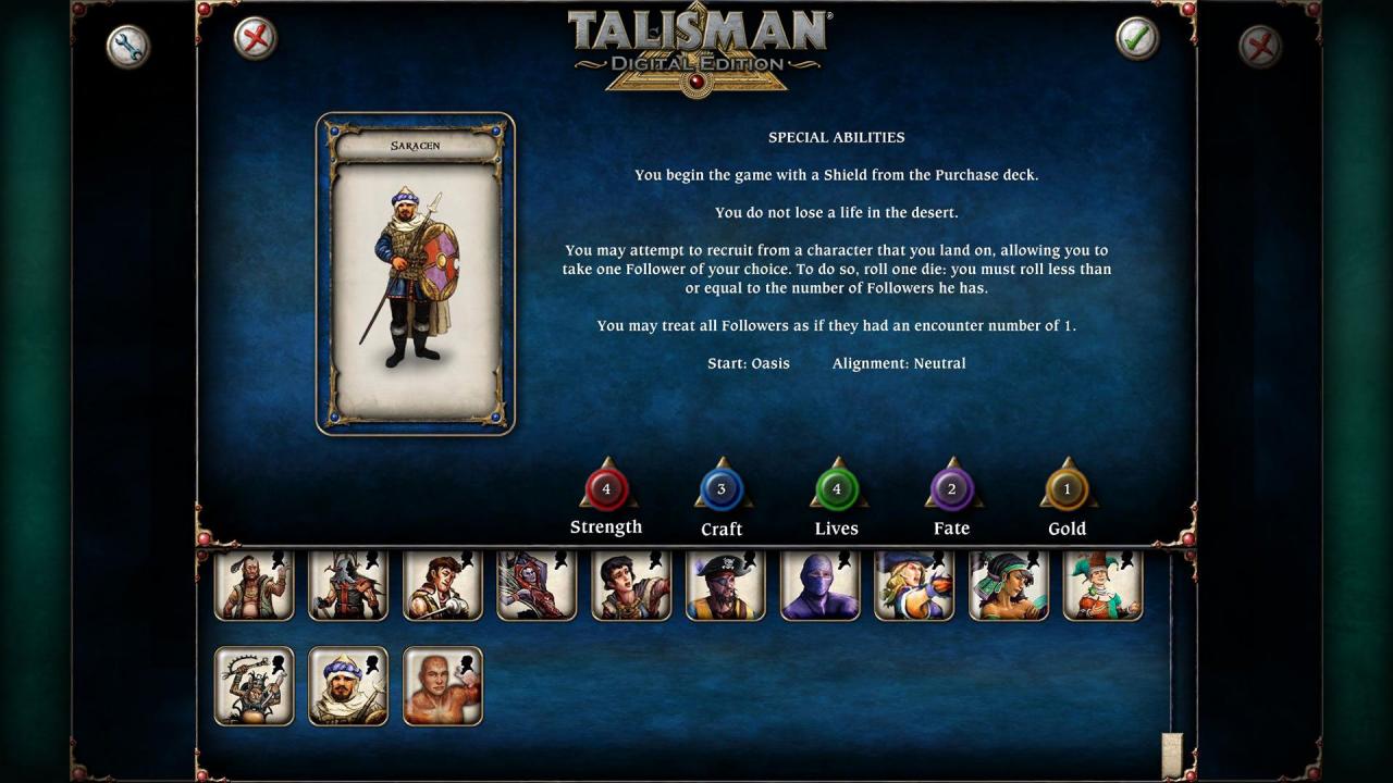Talisman - Character Pack #15 - Saracen DLC Steam CD Key, 0.79$