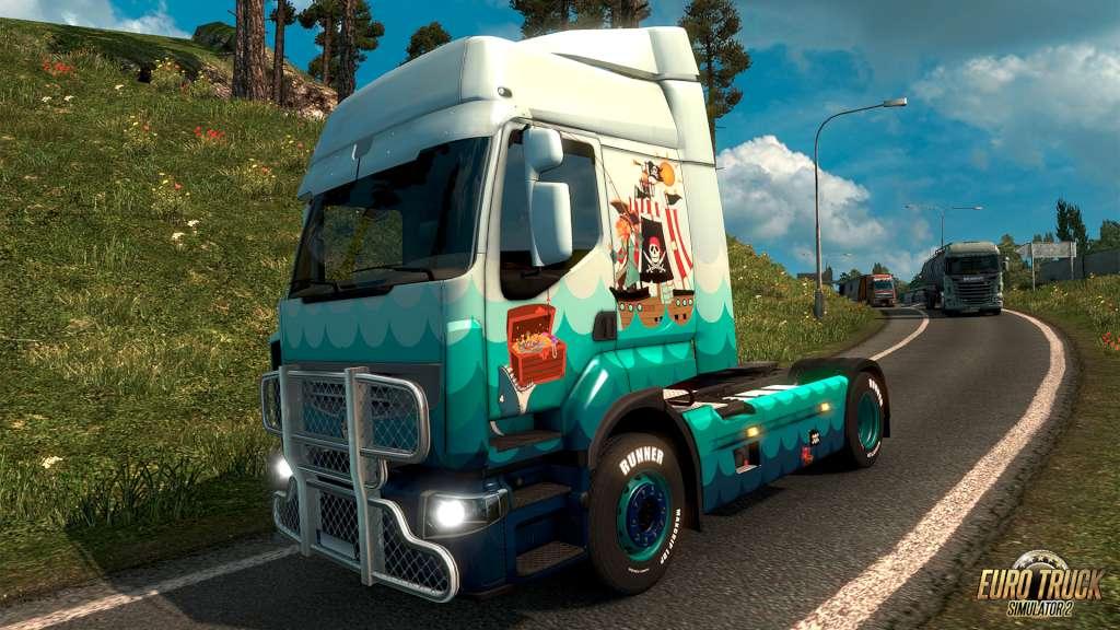 Euro Truck Simulator 2 - Pirate Paint Jobs Pack EU Steam CD Key, 1.41$