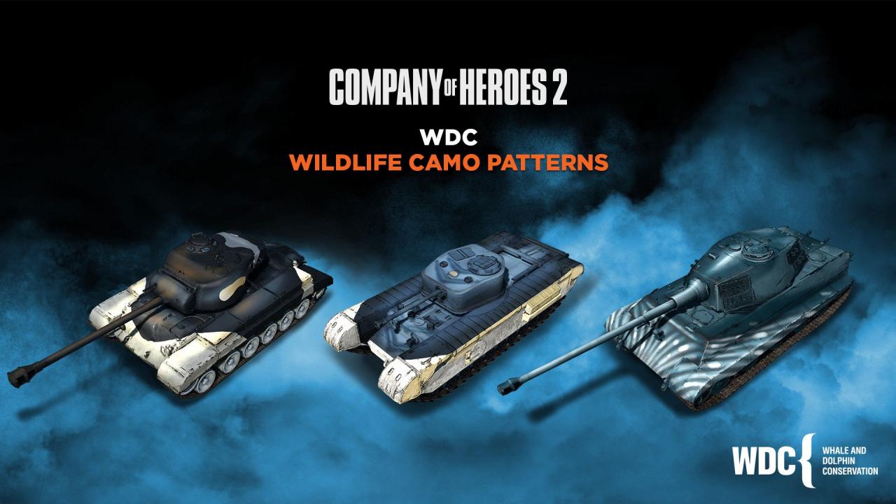 Company of Heroes 2 - Whale and Dolphin Pattern Pack Steam CD Key, 0.31$