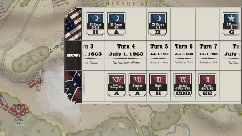 Gettysburg: The Tide Turns Steam CD Key, 10.17$