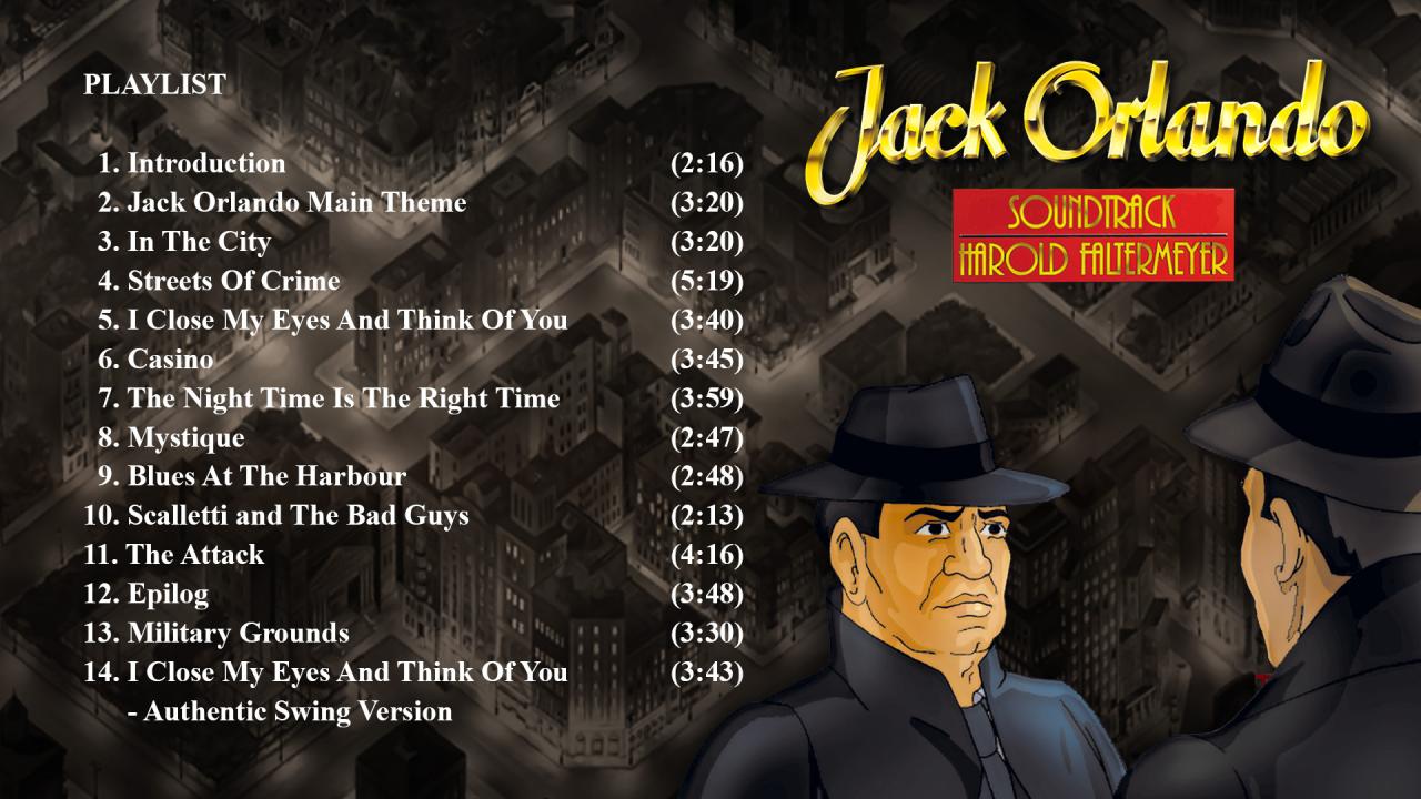 Jack Orlando - Soundtrack DLC Steam CD Key, 1.13$