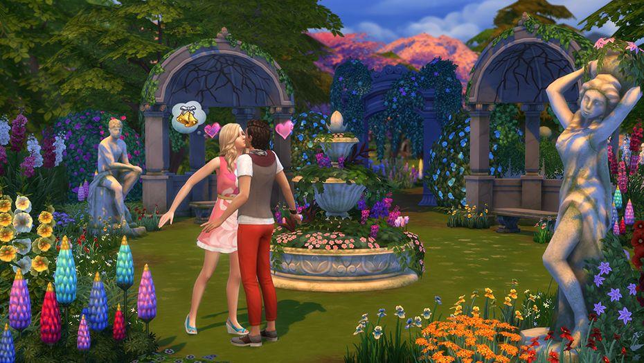 The Sims 4 - Romantic Garden Stuff DLC EU XBOX One CD Key, 8.58$