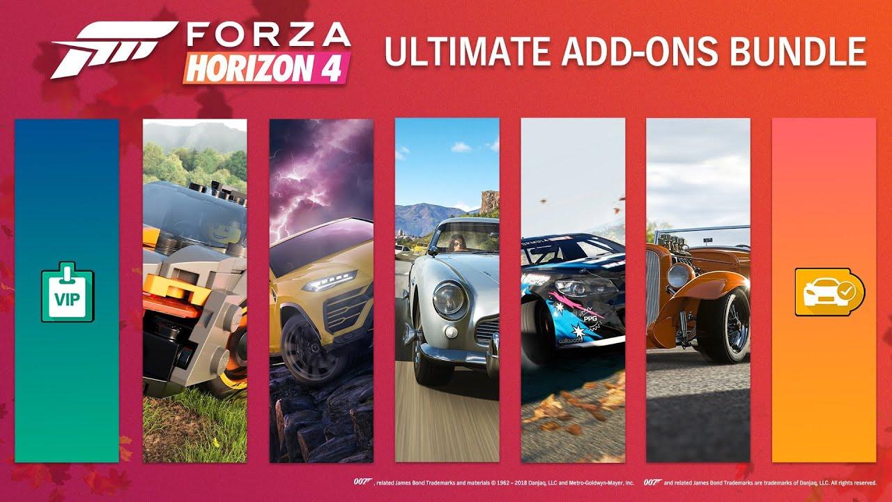 Forza Horizon 4 - Ultimate Add-Ons Bundle DLC EU XBOX One / Windows 10 CD Key, 39.85$