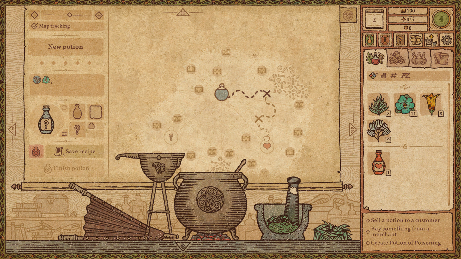 Potion Craft: Alchemist Simulator RU Steam CD Key, 3.31$