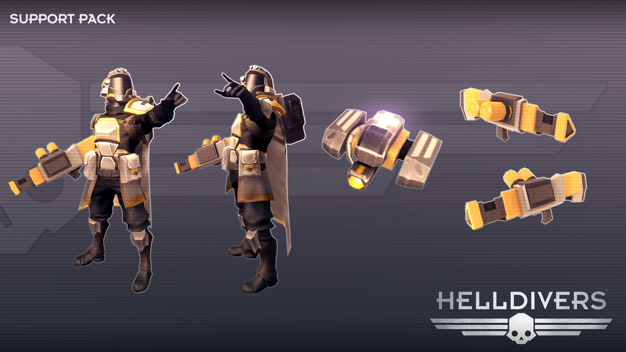 HELLDIVERS - Support Pack DLC Steam CD Key, 0.95$