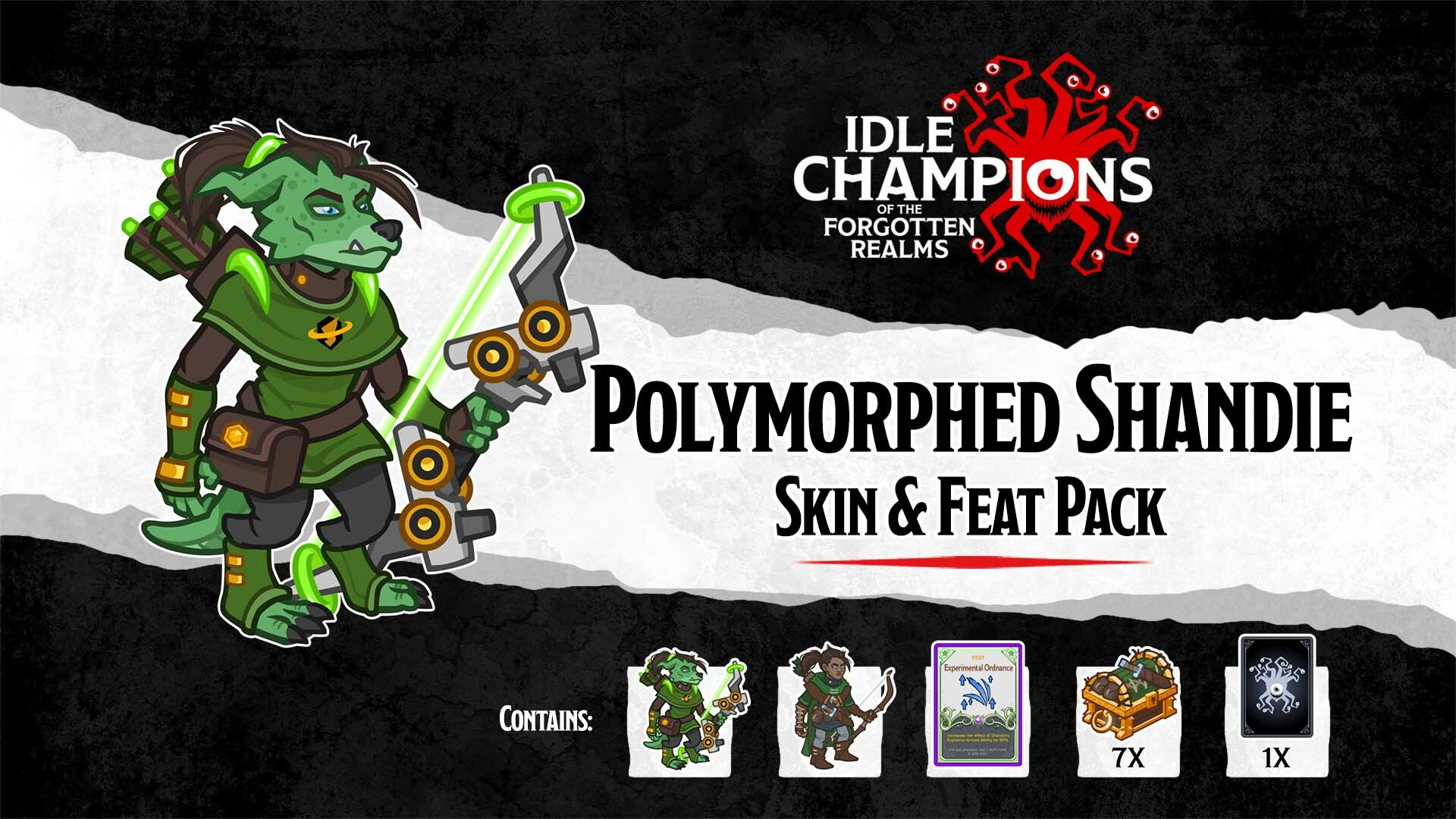 Idle Champions - Polymorphed Shandie Skin & Feat Pack DLC Steam CD Key, 1.02$