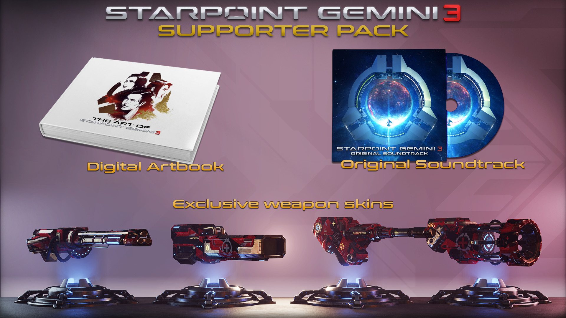 Starpoint Gemini 3 - Supporter Pack DLC Steam CD Key, 0.89$