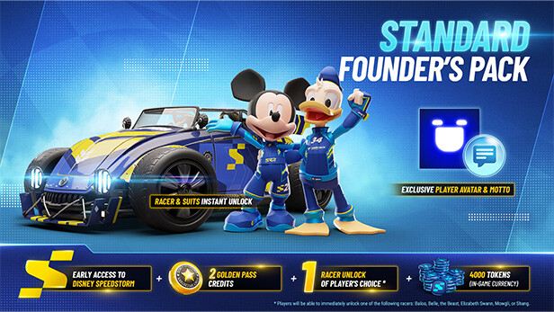 Disney Speedstorm - Standard Bundle Steam Account, 25.86$