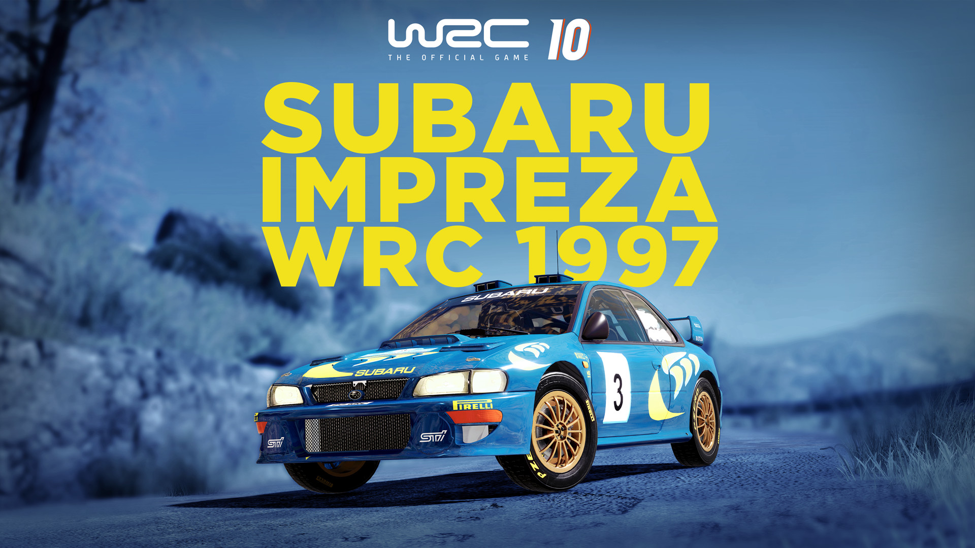 WRC 10 - Subaru Impreza WRC 1997 DLC Steam CD Key, 3.33$